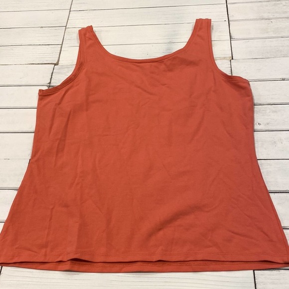NWT NIC+ZOE Perfect Tank Orange XL - Picture 3 of 8